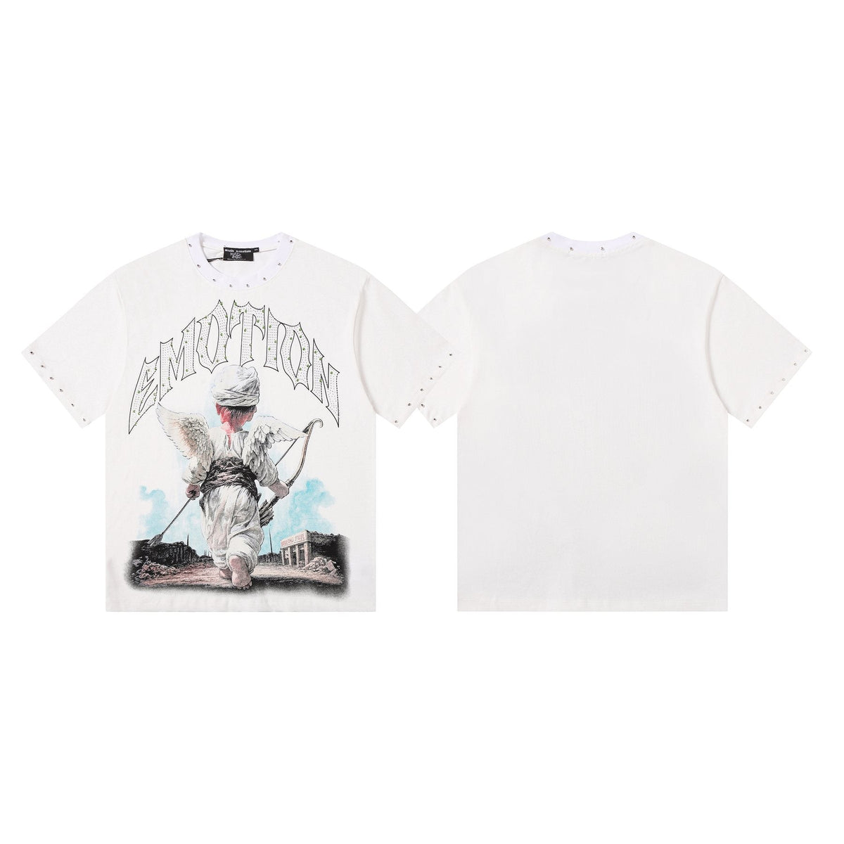 MIXED EMOTION Angel Archer Graphic T-Shirt