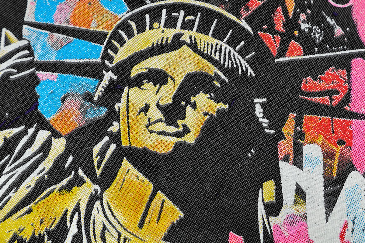 Godspeed Statue of Liberty Graphic T-Shirt