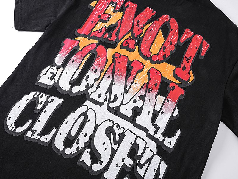 MIXED EMOTION Cowboy Graphic Short-Sleeve T-Shirt