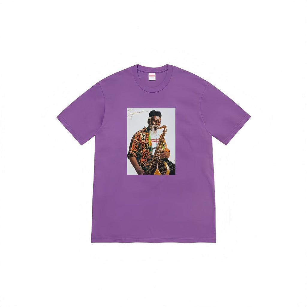 Supreme Pharoah Sanders Saxophone Graphic T-Shirt