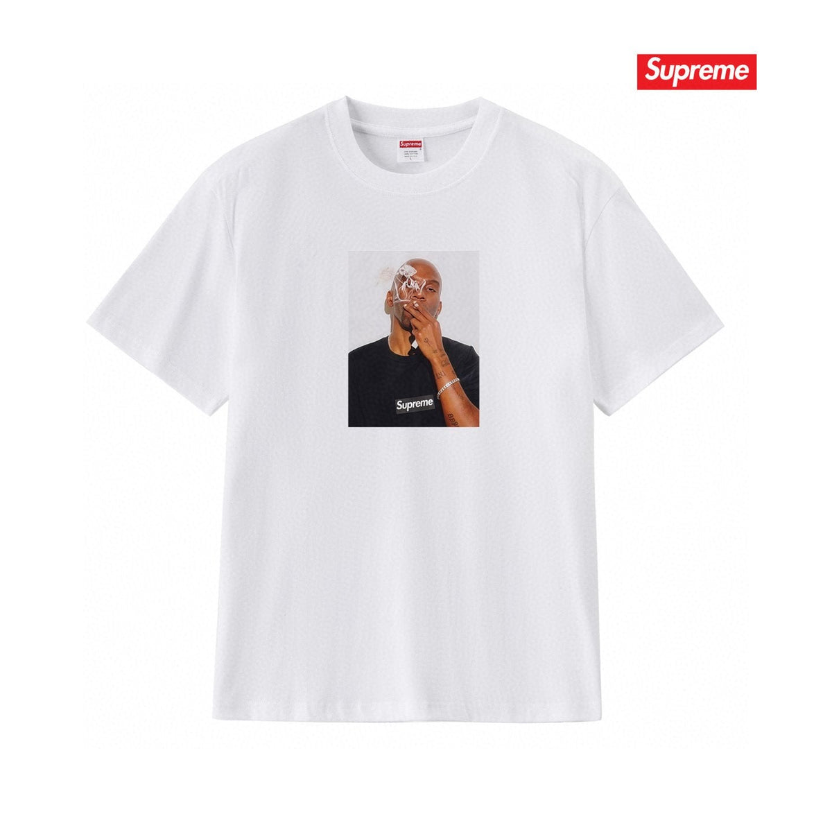 Supreme Dean Blunt Portrait Graphic T-Shirt