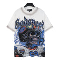 Godspeed Football Skull Graphic T-Shirt