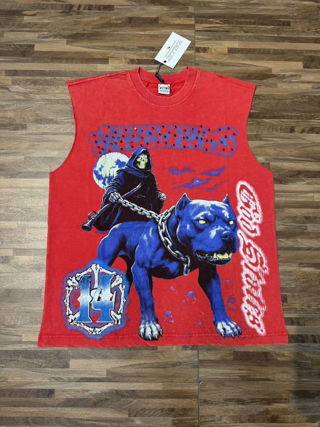 SAINT Valley Graphic Sleeveless T-Shirt