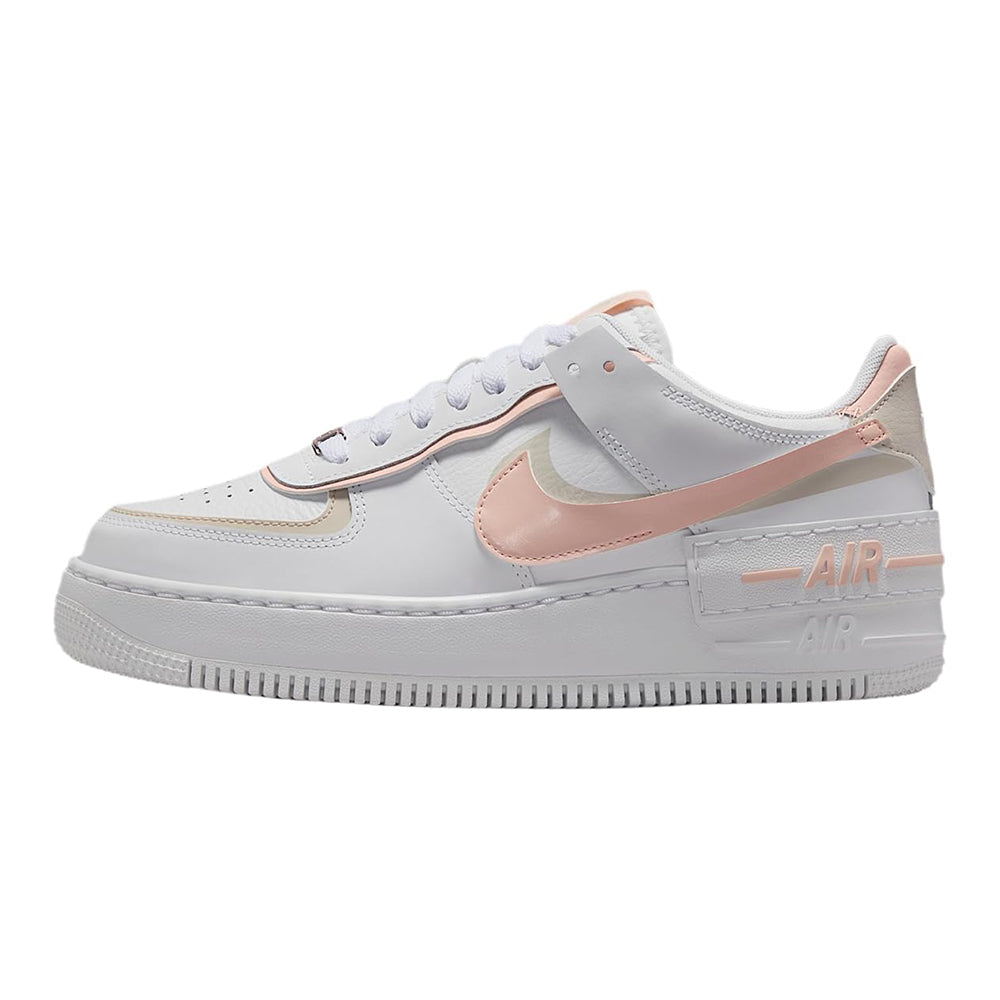 Women's Nike AF1 Shadow White/Washed Coral (CI0919 121)