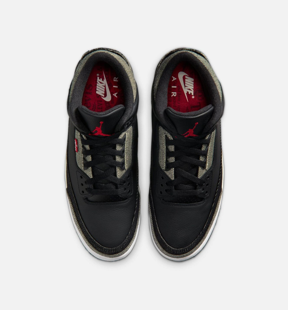Air Jordan 3 x Levi's Black and White Men's Lifestyle Shoe