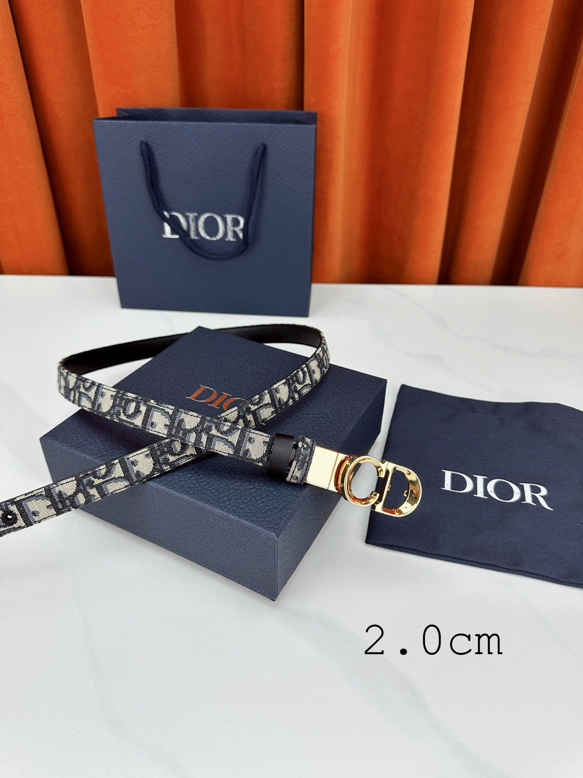 DIOR 25S BELT 20 MM 616496
