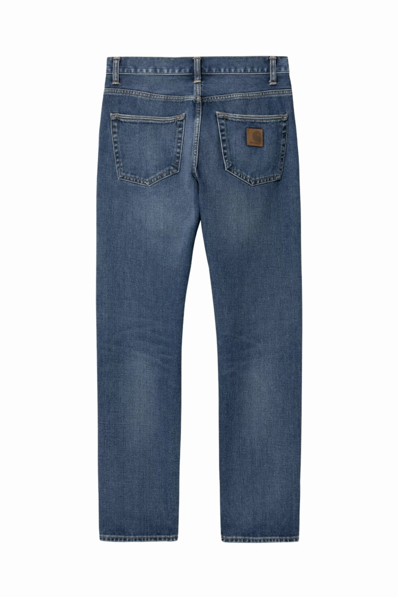CARHARTT WIP KLONDIKE PANT Blue Dark Used Wash