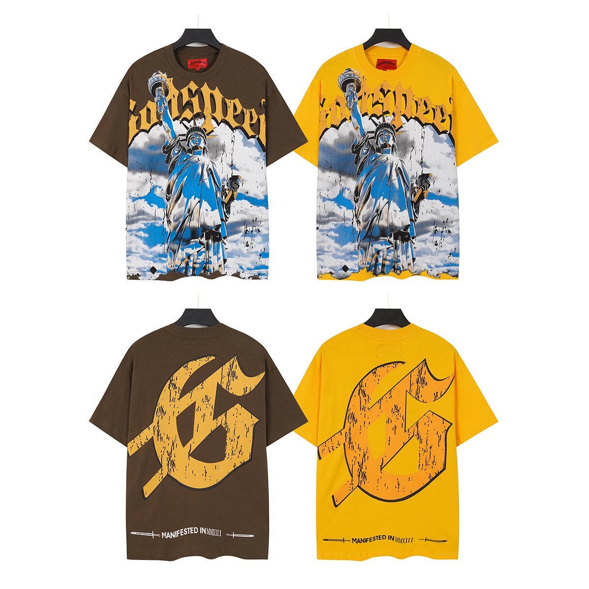 Godspeed 5010 Statue Graphic T-Shirt