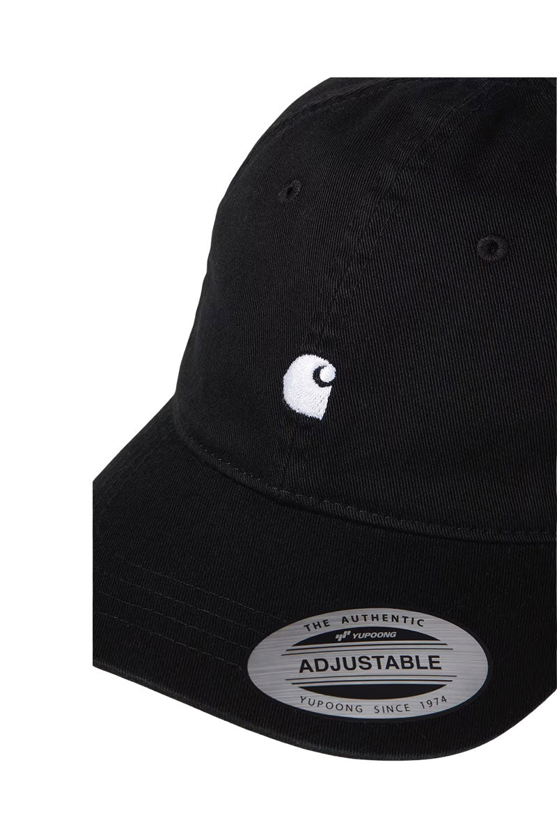 CARHARTT WIP MADISON LOGO CAP Black / White