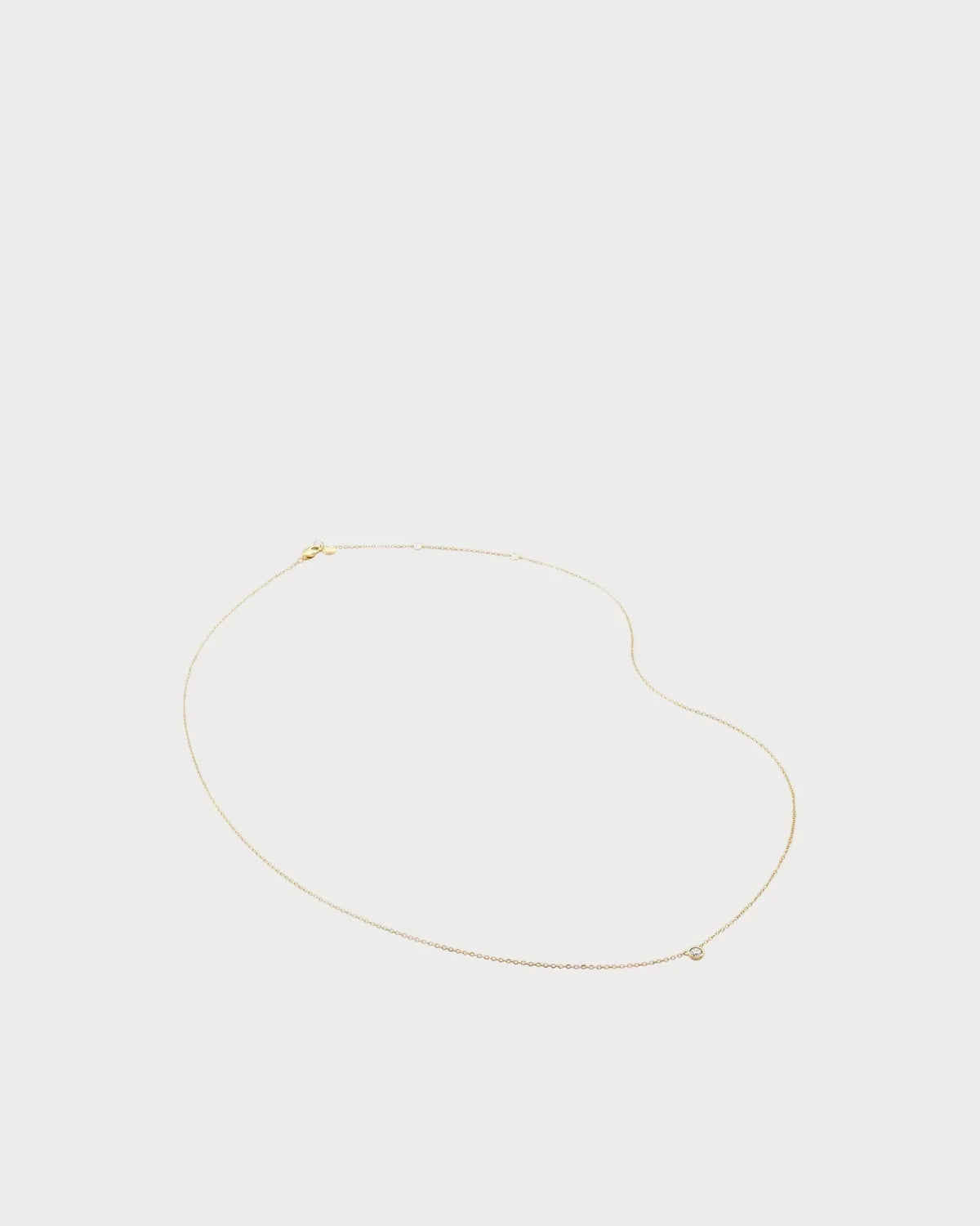 MONICA VINADER Lab-Grown Diamond Necklace 925 Silver(Gold)