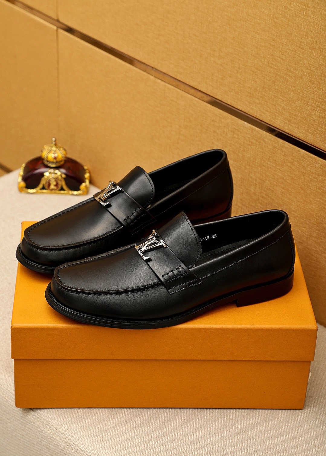 Louis Vuitton Black Hardware Loafers