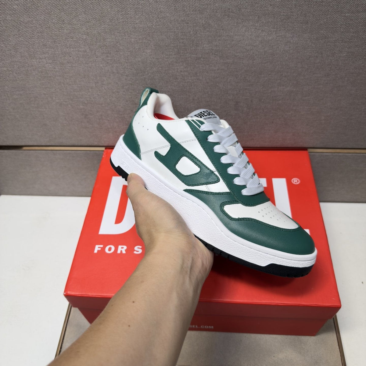Diesel Panel Low-Top Sneakers