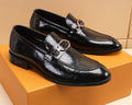 Louis Vuitton Embossed Bit Loafers