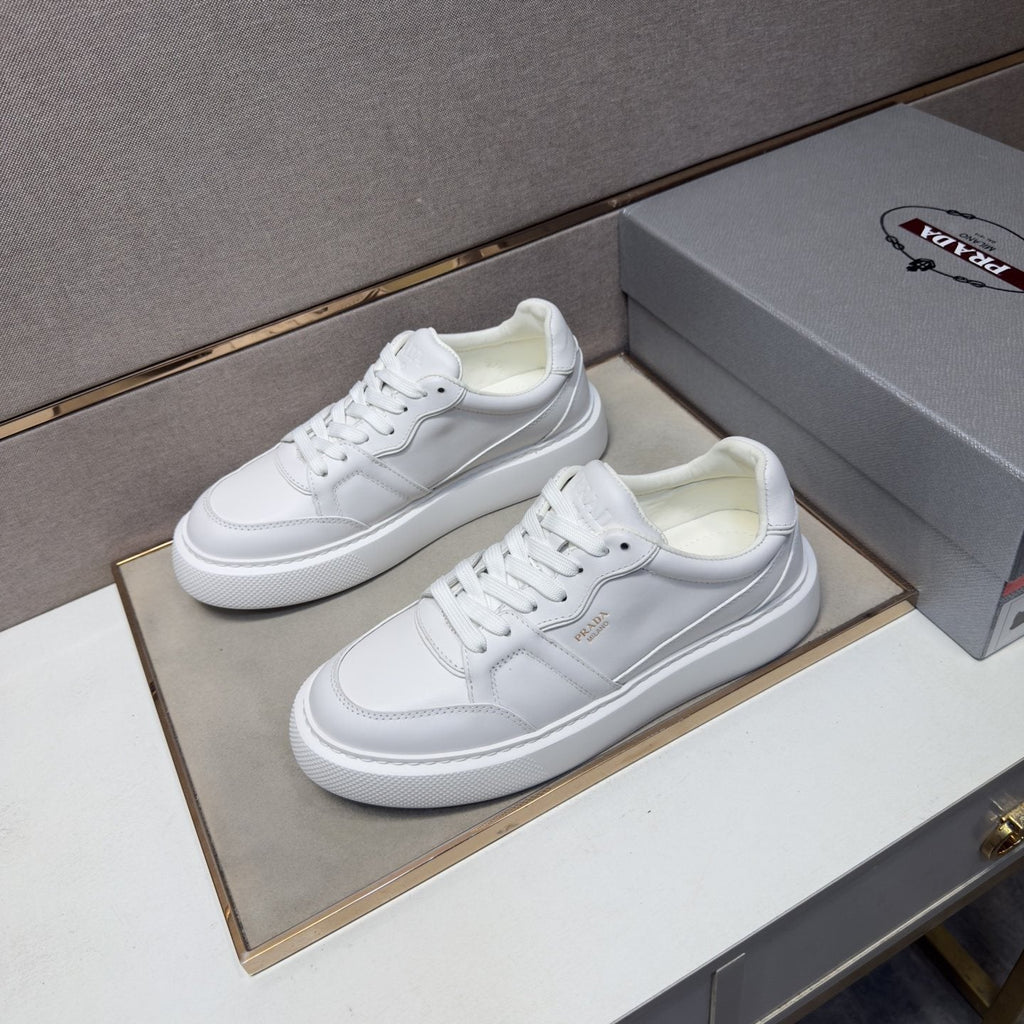 Prada Men's Paneled Low-Top Sneakers
