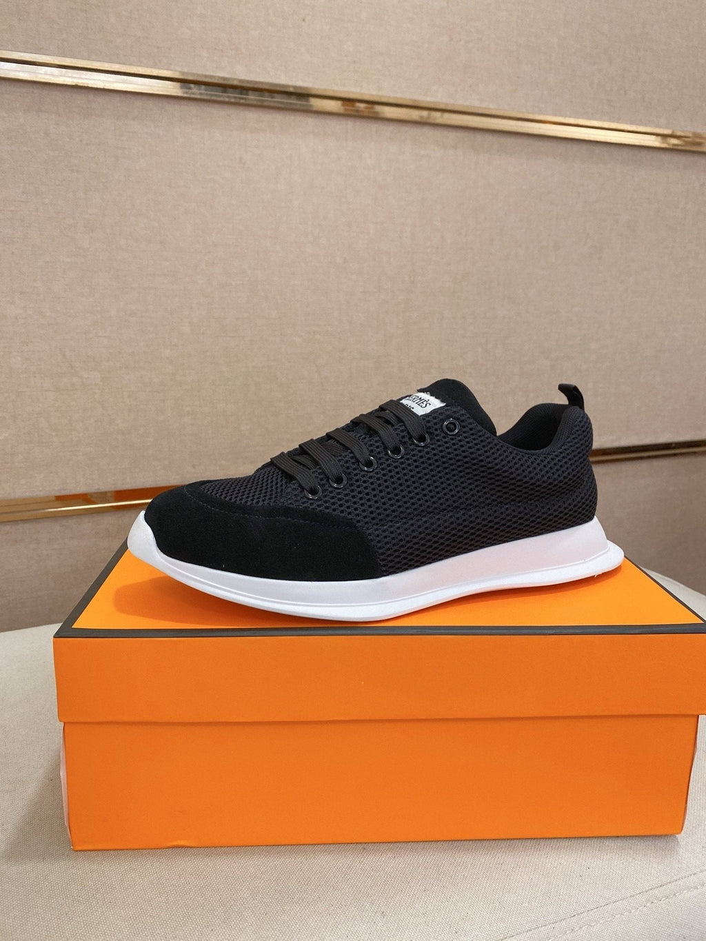 Hermès Mesh Low-Top Sneakers