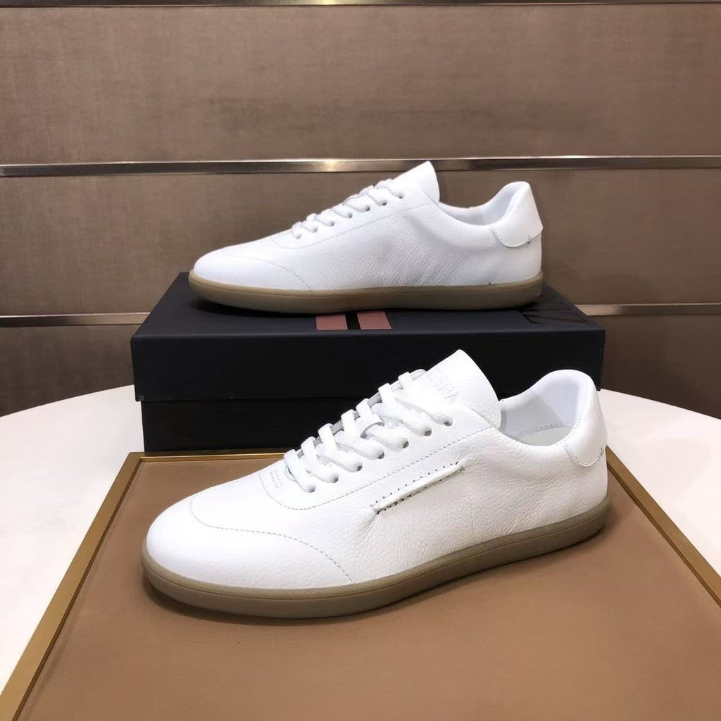 Zegna 232 Suede Low-Top Sneakers