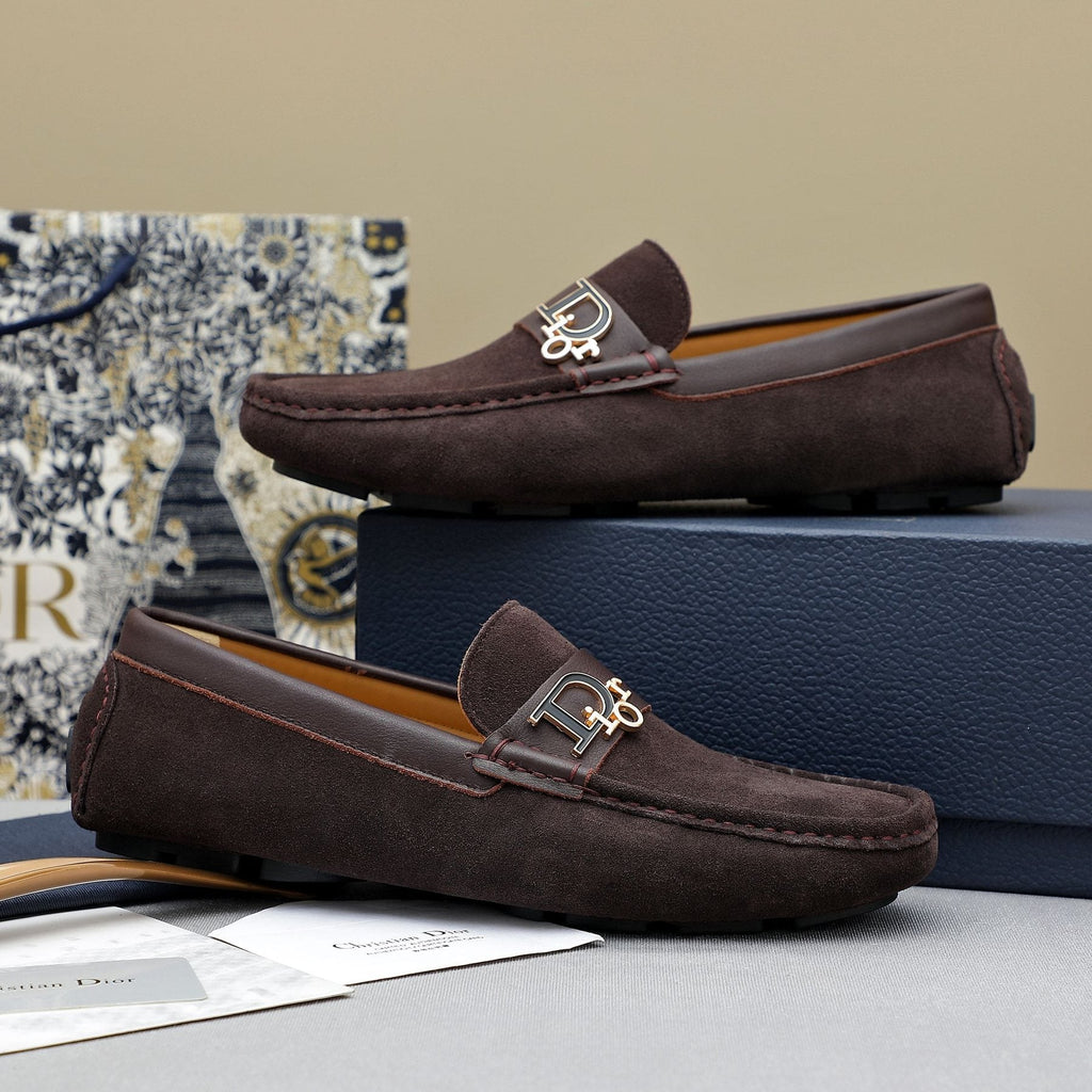 Dior Metal Hardware Loafers