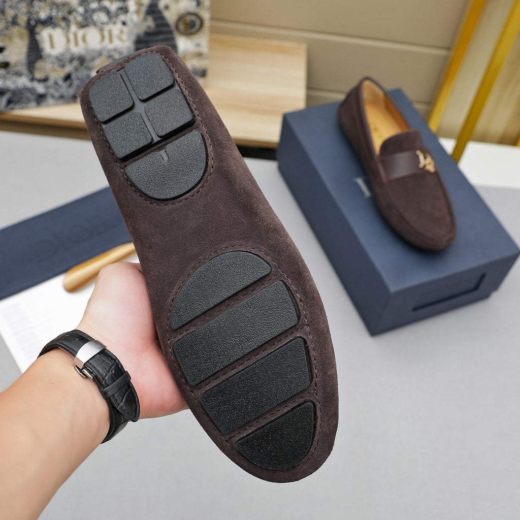 Dior Metal Hardware Loafers
