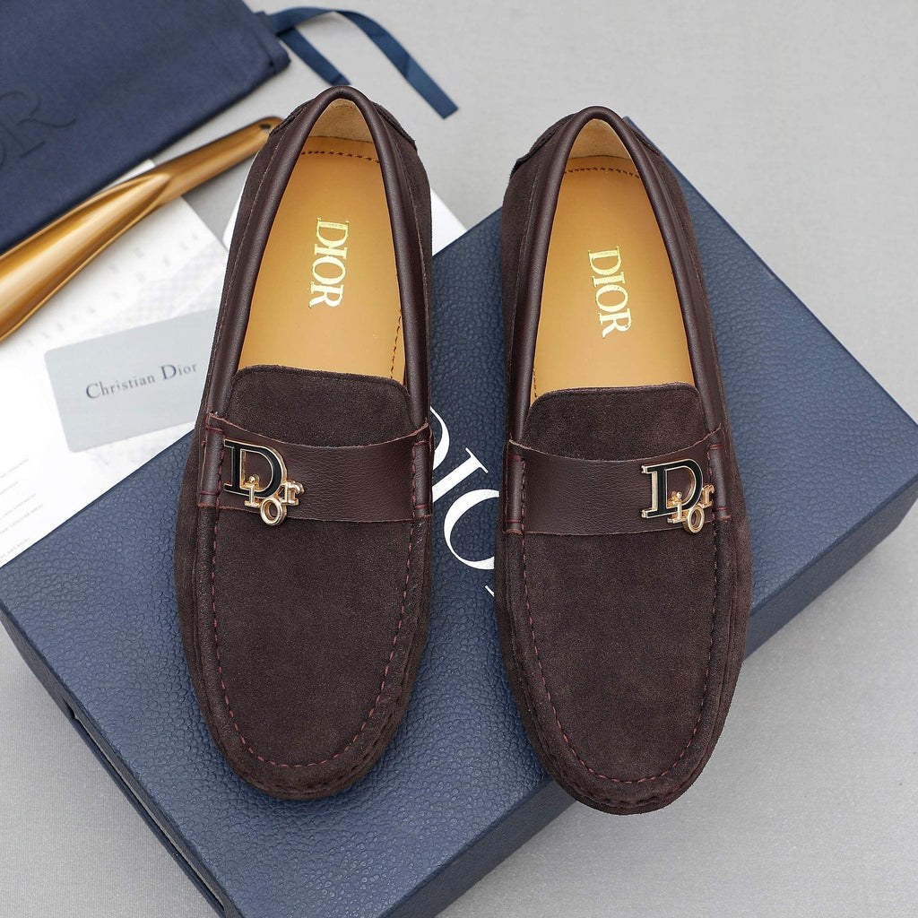 Dior Metal Hardware Loafers