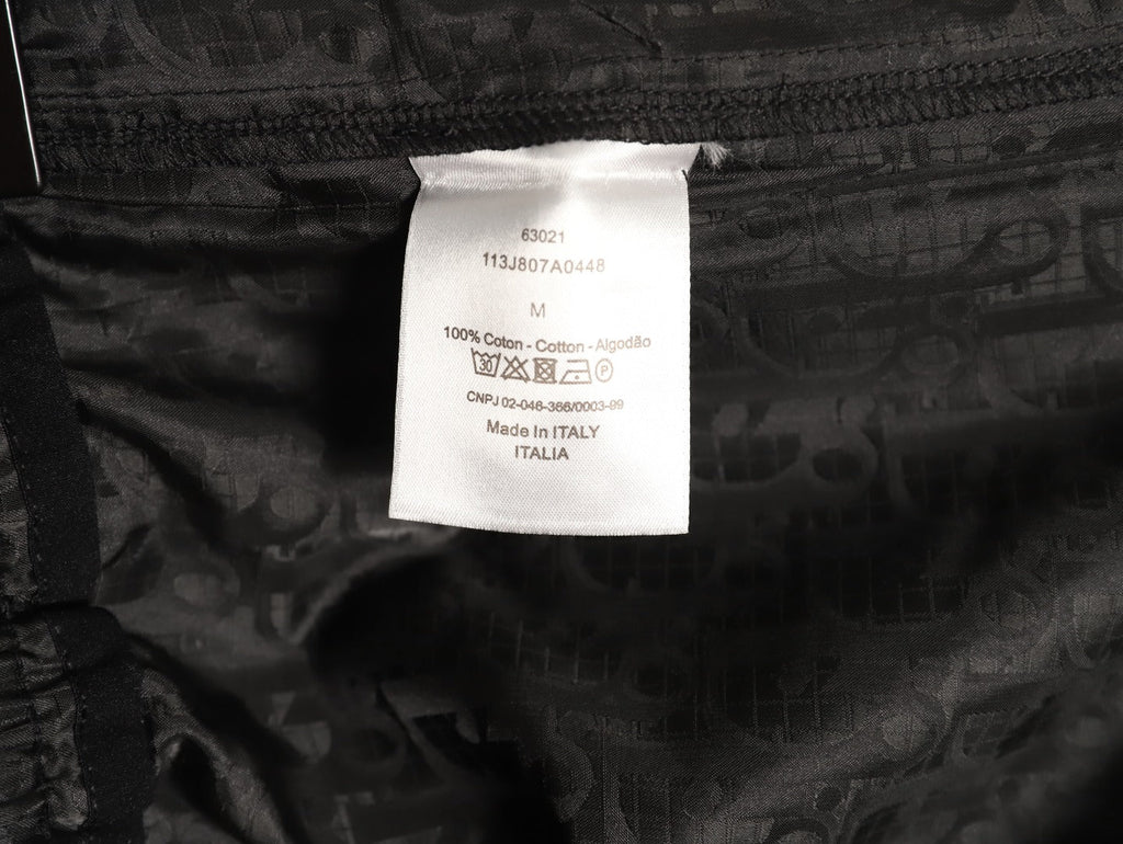 Gucci Tonal Double-G-Style Allover Drawstring Shorts - Black